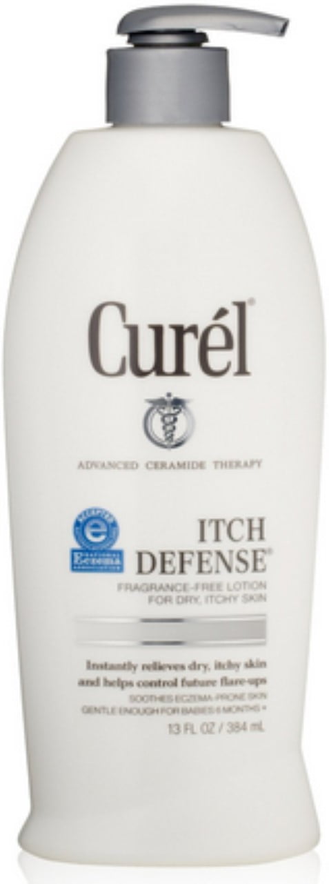 Curel Itch Defense Lotion For Dry Itchy Skin 13 Oz Pack Of 2 Walmart Com