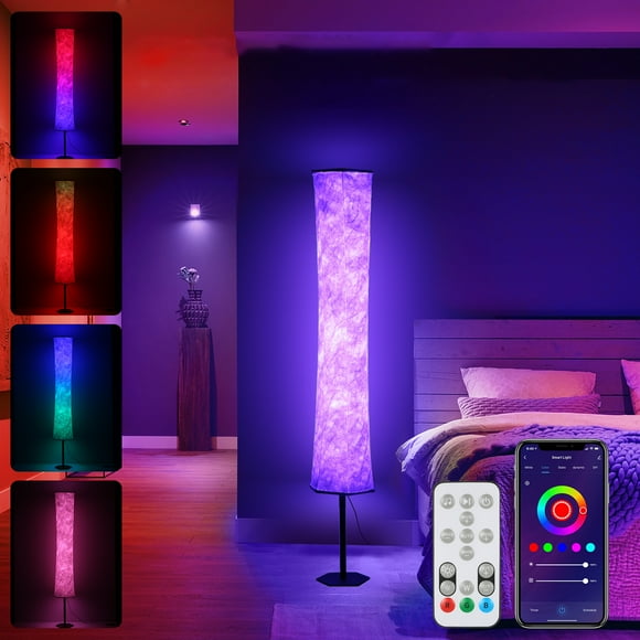 Floor lamp,App 32 Mode/diy Mode/ Diy Sync/ App Voice 32 Study Room Cafe C85-265v 11w Mode App Floor Lamp Voice 32 Mode/ 32 Mode/ Diy Supported App Diy Mode Cused Led Lamp Lamps Color Study