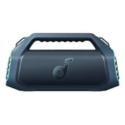 Soundcore Boom 2 Plus By Anker, Outdoor Speaker, 140W, 2+2 Channel, BassUp 2.0, 20H Playtime, Blue