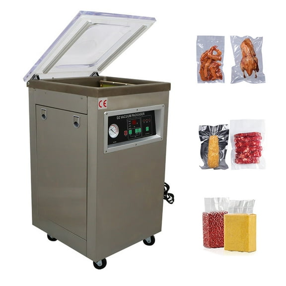 TECHTONGDA DZ-400 Single Chamber Vacuum Packaging Machine Packaging Sealer Mobile Chamber Vacuum Sealer Vacuum Sealing Machine 1-43pcs/min