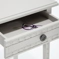thumbnail image 5 of Adore Decor Jules End Table Nightstand with Drawer Light Gray, 5 of 5