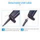 thumbnail image 4 of Aibecy Handheld 1D Barcode Scanner Lector de código de barras con cable USB, 4 of 6