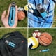 thumbnail image 5 of Mini bomba infladora de bolas portátil para neumáticos de bicicleta, baloncesto, fútbol, voleibol - Bomba manual compacta de alta presión con manguera flexible, múltiples boquillas - rojo, negro, 5 of 5