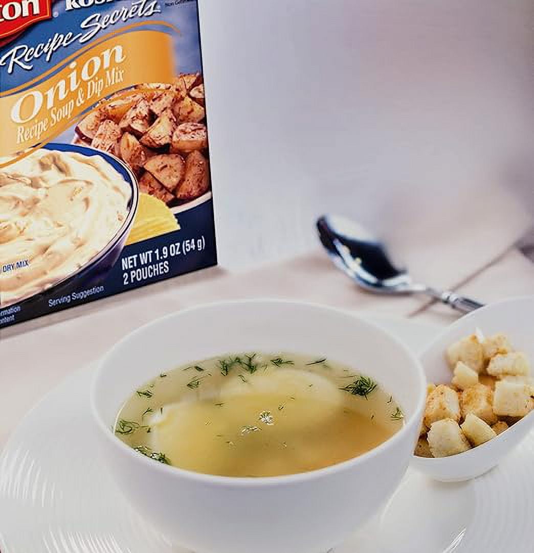 Lipton Gluten Free Onion Soup & Dip Mix, 1.9oz (3 Pack) | Great for Soups, Dips, Gravy & Seasoning | Kosher (Including Passover)