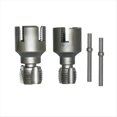 thumbnail image 1 of Herramienta de Roscado de Tuberías DN15 DN20 con Vástago Hexagonal, Roscas Internas y Externas de 1/2 y 3/4 Pulgadas para Tuberías de Agua de PPR y PVC., 1 of 5