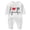 White, variant on Riecok Unisex Newborn Baby Summer Short Sleeve Cotton Thin Lightweight Breathable Soft Comfortable Fruit Print 0-18 Months Black 9 M