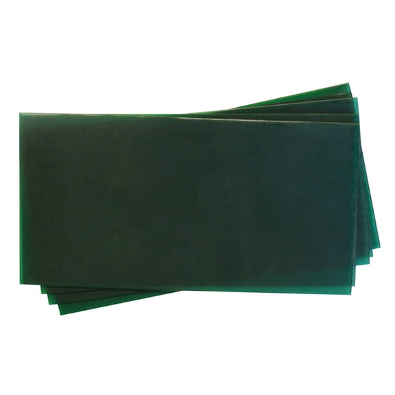 Ferris 3" x 6" Firm Green Flexible Wax Sheets 18 Gauge Jewelry Making Waxworking Casting - 59-1123