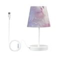 thumbnail image 3 of Elegant White Cat Desk Lamp 3 Color Modes LED Table Lamp Nightstand Reading Light for Bedroom Living Room, 3 of 8