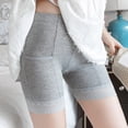 thumbnail image 5 of Sopiago Slip Shorts for Women Under Dress High Waisted Seamless Smooth Shorts Grey,M, 5 of 7