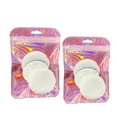 thumbnail image 4 of Soumake 50Pcs Holographic Bag Iridescent Leak-proof Waterproof Good Sealing Space-saving Jewelry Storage Plastic Clear Zippered Self Sealing Bag for Women, 4 of 8