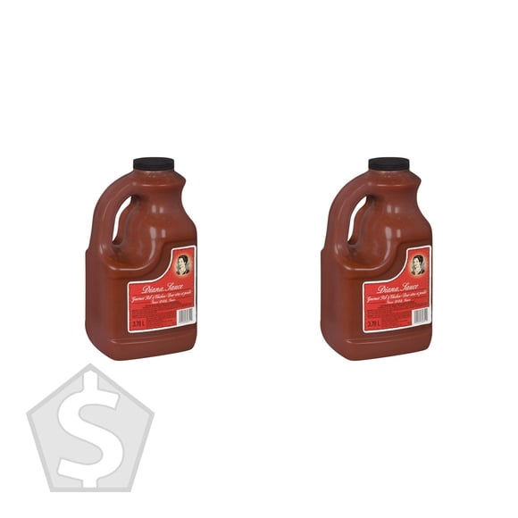 Diana Sauce BBQ Côte et Poulet Gourmet, 3,78 L - Lot de 2