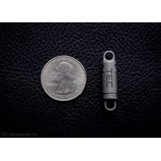 Python-QR Titanium Quick Release Keychain Clip