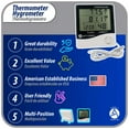 thumbnail image 2 of Appli Parts APTT-DWDH Indoor Temperature and Humidity Monitor with Hygrometer for Accurate Temp and Humidity Monitoring for Precise Indoor Climate Control with cable sensor for outside temperature, 2 of 7
