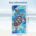 thumbnail image 3 of PHYHOO Microfiber Lightweight Beach Sand Free Quick Dry Absorbent Thin Compact s for Swimming Pool Camping Beach Accessories Large Easy Pack Travel Things for Gift 30x60in, 3 of 8