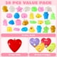 thumbnail image 2 of Mochi Squishy Toys JOYIN, 28 paquetes con tarjetas de San Valentín y corazones, 2 of 8