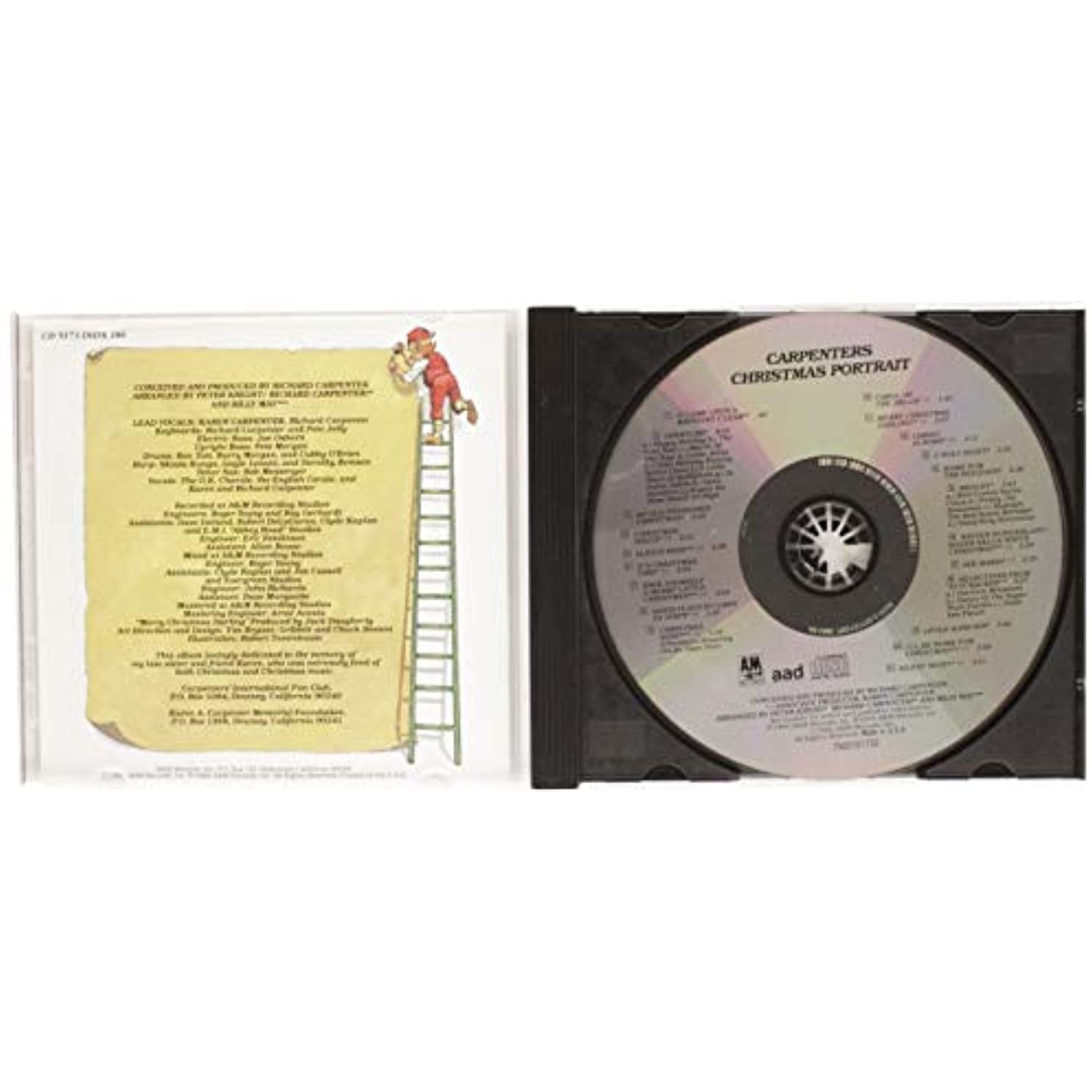 Carpenters Christmas Portrait Christmas Music CD Walmart