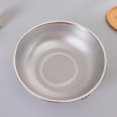 thumbnail image 3 of Flmtop Stainless Steel Mesh Net Rice Strainer Colander Basket with Rim Kitchen Supply, 3 of 6