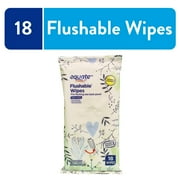 Equate Flushable Wipes for Travel, Fresh Scent, 18 Wipes, Compare to Cottonelle®