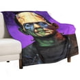 thumbnail image 2 of Horror Blanket Movie Flannel Throw Blankets Soft Pile Cozy Plush Throw Blanket for All Seasons, 3D Printed Warm Blanket for Sofa Beds Home Decor, 2 of 10