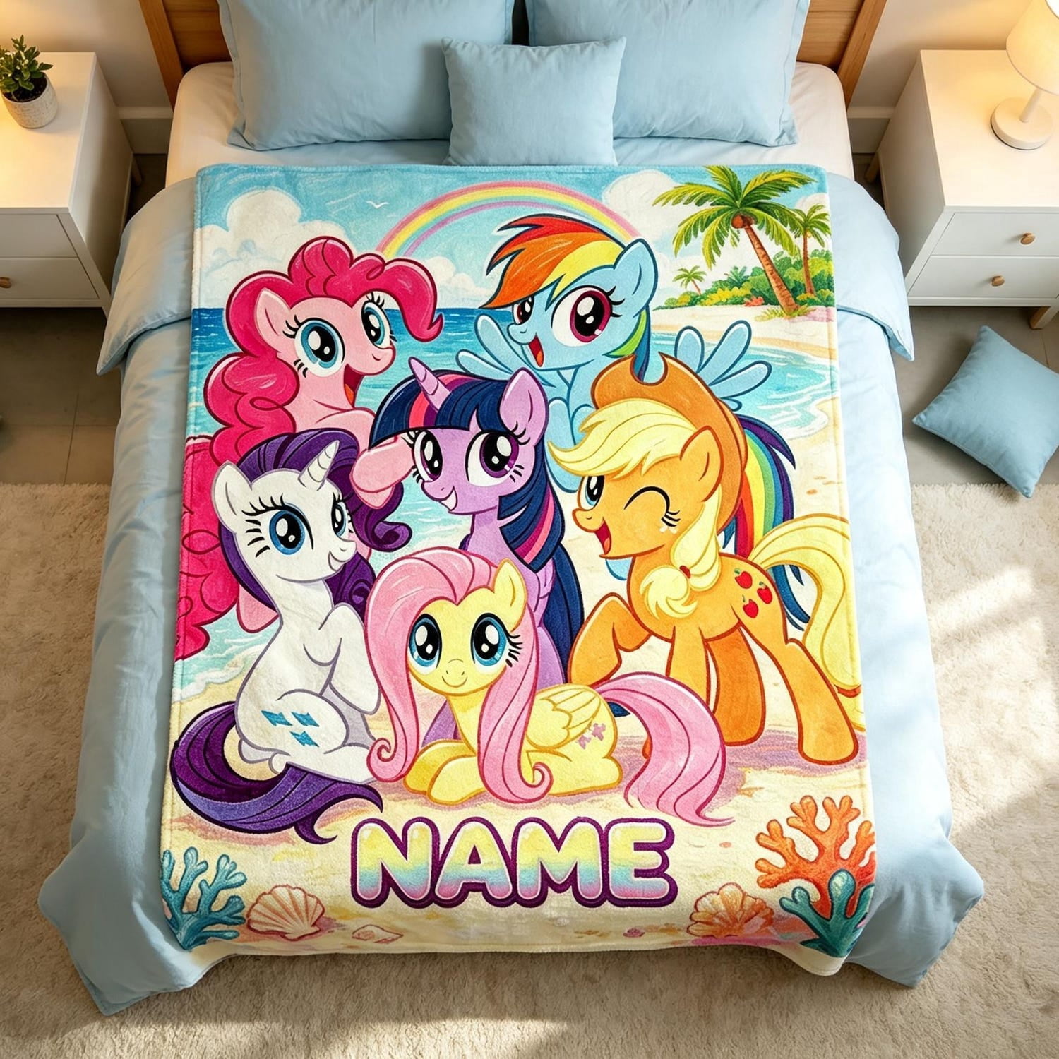 My Little Pony Fleece Throw Blanket - Walmart.com