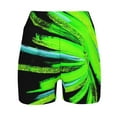 thumbnail image 4 of B91xZ Women's Swim Shorts High Waisted Bathing Suit Bottoms Swimsuit Boy Shorts Bikini Tankini Board Shorts Swimwear Shorts,Green L, 4 of 5