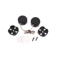 thumbnail image 2 of Unique Bargains 2 Pcs 120W Flush Mount 1.4" Dia Dome Tweeters Speakers Black for Car, 2 of 2