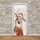 thumbnail image 5 of 2 unids/set pegatinas de puerta de nevera de alce de Navidad pegatinas de arte de pared autoadhesivas impermeables decoración del hogar, 5 of 5