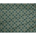 thumbnail image 4 of oneOone Polyester Lycra Dark Green Fabric Floral & Tiles Moroccan Craft Projects Decor Fabric Printed By The Yard 56 Inch Wide, 4 of 4