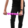 thumbnail image 3 of Yoga Stick Muscle Roller Masaje Relajante Yoga Fascia Stick con 5 bolas puntiagudas para deportes Fitness MFZFUKR CPB-DE-SSW184-2, 3 of 5