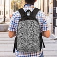 thumbnail image 3 of Wukai Black Leopard Travel Laptop Backpack - Waterproof, Anti-Theft, Slim and Sturdy College & Business Backpack, 3 of 7