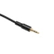 thumbnail image 3 of 3.5mm Male to Male Auxiliary o Cable, Professional Nylon Woven 3.5mm Stereo o Cord for Headphones, Car Speaker, 1m, Black, 3 of 4