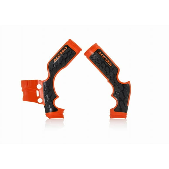 Acerbis 2688765225 X-Grip Frame Guard Orange/Black
