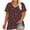 02 Red, variant on My Order Women's Short Sleeve Romantic Heart Print Round Neck Tees Valentine's Day Tops Plus Valentine Shirt My Items
