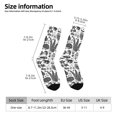 thumbnail image 2 of Fuzoiu Fall Forest Print Athletic Crew Socks for Men & Women,Casual Crew Socks,Above Ankle Crew Socks for Business, Casual, 2 of 6