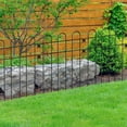 thumbnail image 3 of 30 Piece Metal Garden Fence Panel, Rust Resistant, Animal Barrier Separation for Yard Decorations, 3 of 7