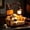 B, variant on Cute Ghost Reading Book Lamp, Halloween Ghost Night Light, Light up Ghosts Halloween Decoration, 5.9 inch