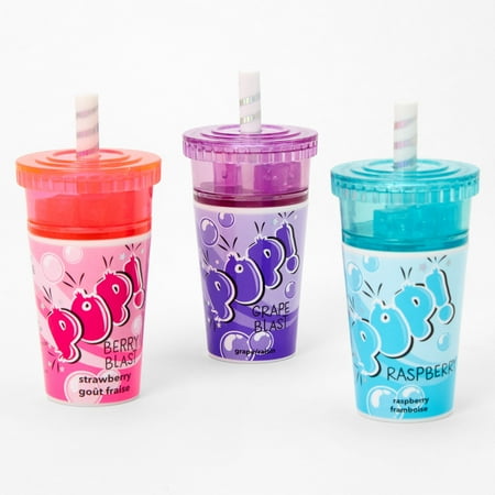 Claire's Candy Shaker Soda Pop Lip Balm Set - 3 Pack, 3