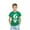 #0085-Green, variant on hengsof Kids Short Sleeve Tees Toddler Crewneck T-Shirts Boys Girls Printed Tops