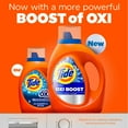 thumbnail image 3 of Tide Ultra Oxi Boost Liquid Detergent, Powerful Advanced Stain Remover, 30 fl oz, 21 Loads with Microfiber Solid Color Towel by BundleEase, 3 of 9