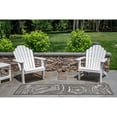 thumbnail image 2 of Transocean CRER8841097 Liora Manne Carmel Agate Indoor & Outdoor Rug, Grey - 23 in. x 7 ft. 6 in., 2 of 5