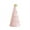 Style:pink tree, variant on Festive Christmas Tree Five pointed Star Plush Toppers Decorations Unique Charm Ornament for Create Holiday Atmospheres