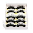 thumbnail image 3 of GHSOHS Eyelashes 5 Pairs Natural False Lashes Eyelash Eyelashes Black Curling Lash Clusters Lash Extension Stage Party Daily Use Eyelashes Lashes Makeup, 3 of 8