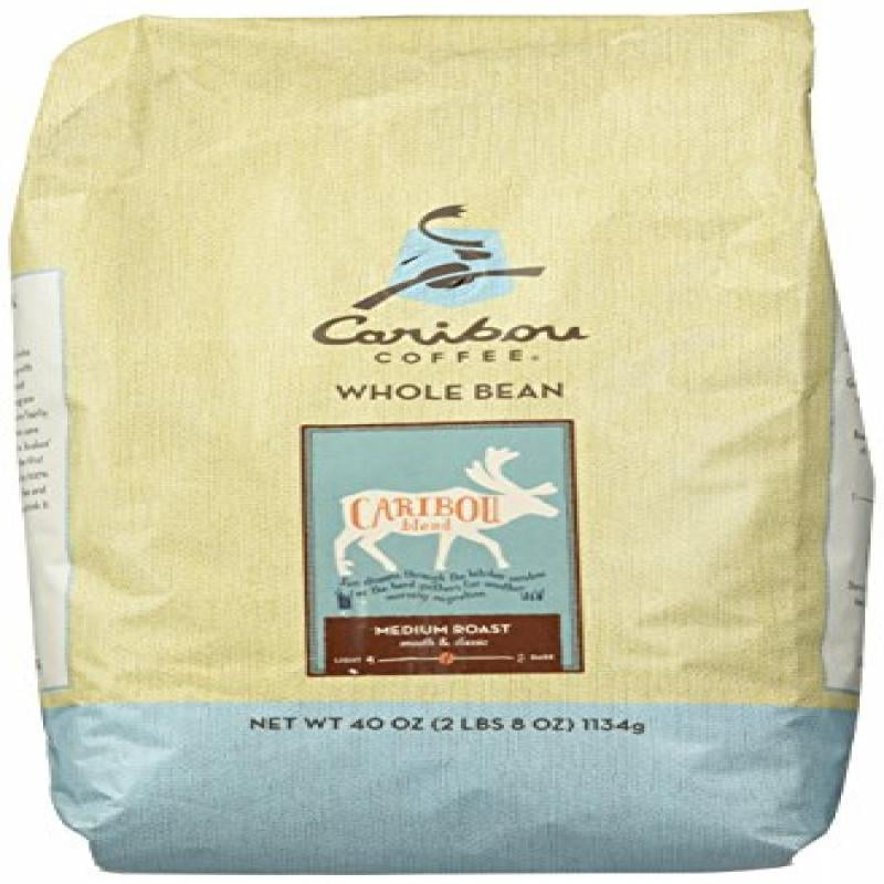 caribou coffee whole bean decaf caribou blend 40 oz