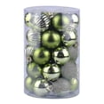 thumbnail image 2 of 34 Pcs Christmas Tree Decoration Balls 4cm Christmas Tree Decoration Balls, 2 of 2