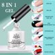 thumbnail image 5 of BORN PRETTY 10ML 8 en 1 Gel de pegamento transparente para ápice de uñas y fortalecedor de extensiones Gel de pegamento para uñas Base de Gel duro Gel de uñas con diamantes de imitación, 5 of 5