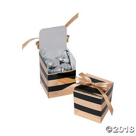 Black Gold Favor Boxes Walmart Com