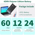 thumbnail image 3 of PC Battery, Easy Installation Laptop Battery YRDD6  For 5481 5581 5490 5590 3491, 3 of 8