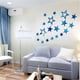 3D Star Multi-Couleur DIY Miroir Stickers Muraux Décoration de Bureau de Chambre à Coucher Mur – image 1 sur 2