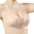 thumbnail image 1 of Brasier sin Varillas Mujer Sujetador de Soporte Cómodo para Mujer, Suave, Inalámbrico, Transpirable, para Uso Diario, Camiseta, Lencería, Ropa Interior sin Costuras Extra Grande, 1 of 4