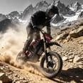 thumbnail image 4 of Oryxearth 3000W VE-5 Electric Dirt Bike for Teens & Adults, 40 Mph Off-Road E Dirt Bike with Dual Hydraulic Brakes and 48V Removable Battery, Red, 4 of 8